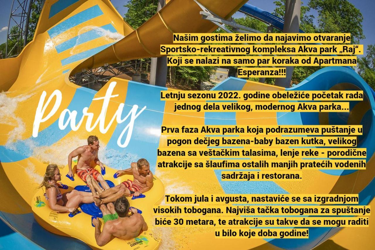 Apartman Esperanza Vrnjačka Banja Kültér fotó